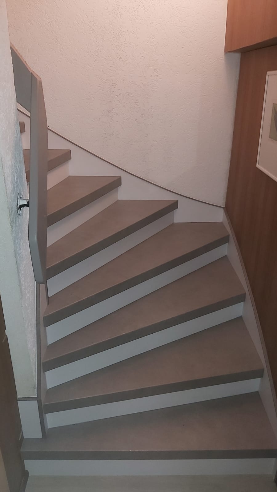 Treppenstufen renoviert